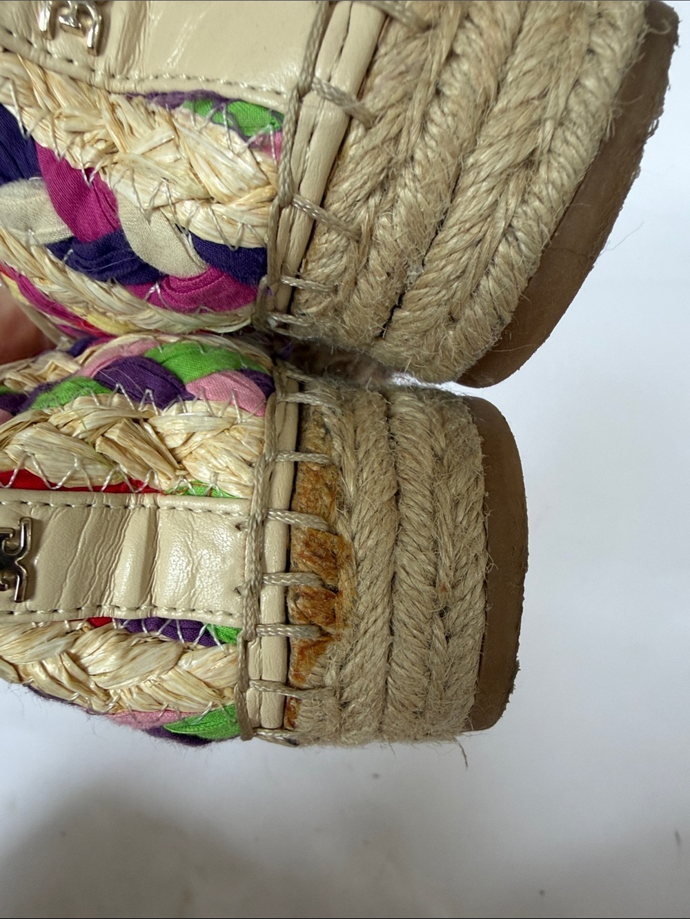 Sam Edelman Multicolor Braided Espadrille Slip-Ons - Picture 9 of 11
